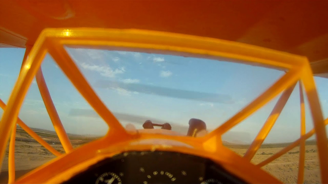 E-Flite Pt-17 Pilot view - YouTube