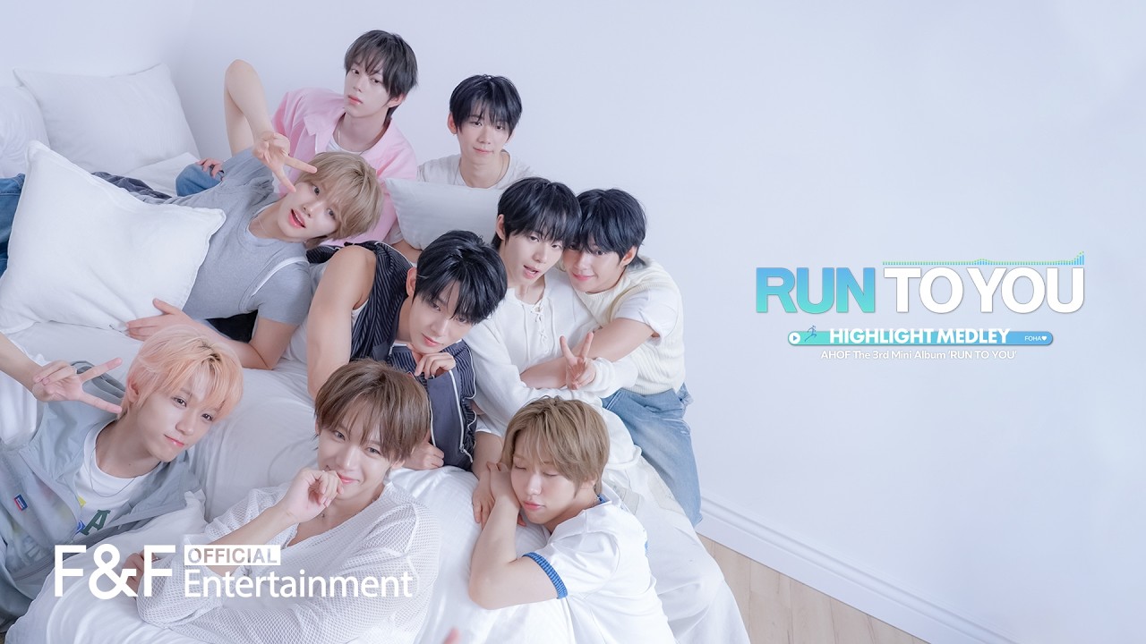 AHOF 아홉 RUN TO YOU Highlight Medley