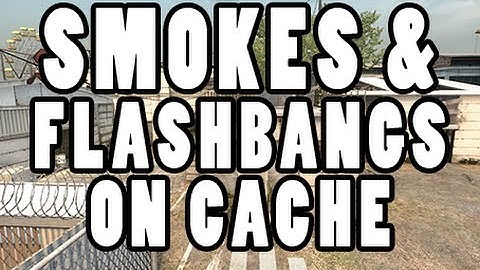 [CS:GO Tips] Cache - BEST smokes and flashbangs!