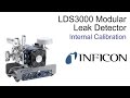 Lds3000 modular leak detector  internal calibration
