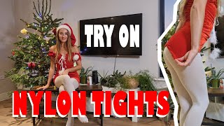 TIGHTS | PANTYHOSE | NYLONS | Try on haul | Unboxing | Review