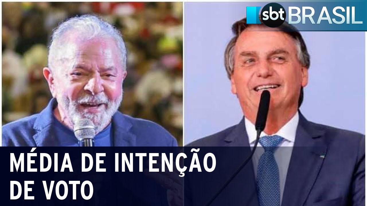 Eleições: Agregador de pesquisas aponta média de intenção de votos | SBT Brasil (30/09/22)