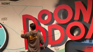 What was your inspiration? - Mural at Boondom