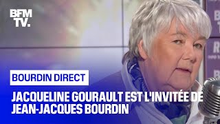 Jacqueline Gourault face à Jean-Jacques Bourdin en direct
