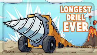 We Crafted the LONGEST DRILLSHIP in Volcanoids