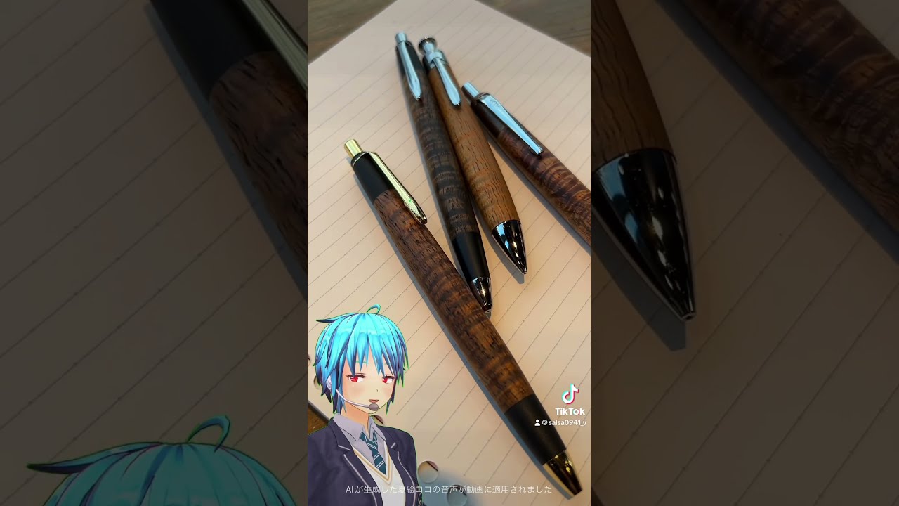 ハワイアンコアの経年変化について #野原工芸 #木軸 #vtuber