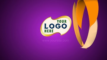 405 v1  - Color Scheme particle Logo Reveal animation intro any BG colors