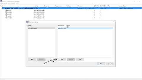 User right management in Elecard CodecWorks live encoder
