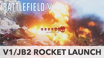 Battlefield V: First V1/JB2 Rocket Multikill in Battlefield 5! - Closed Alpha Gameplay