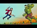 Wolverine vs hulk  ultimate marvel animation