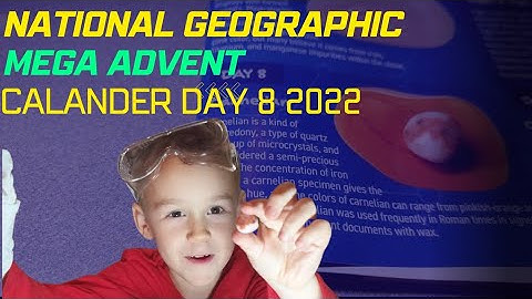 National geographic mega advent calendar day 8 2022