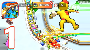 Train Tycoon: Idle Defense - Gameplay Walkthrough Part 1 Tutorial Zombie Train Defense (Android,iOS)
