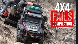 RC CRAWLER FAILS COMPILATION Top Cars Crashes Off Road 4x4 FAIL DRIVING