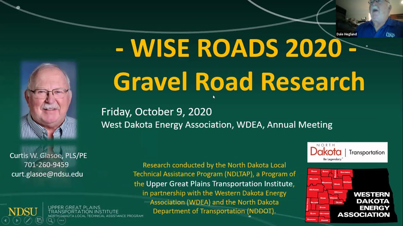 WDEA 2020 Curt Glasoe Wise Roads Project YouTube