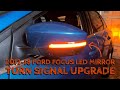 Ford Focus Sequential LED Turn Signal Light Upgrade For Mirrors