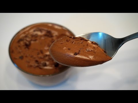 dark-chocolate-mousse-recipe-easy-|-quick-french-chocolate-mousse-recipe-dessert-cups-with-egg-yolks