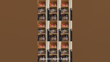 AMAZON must have Spice Jar Set organization #shorts  #kitchen #share #organization