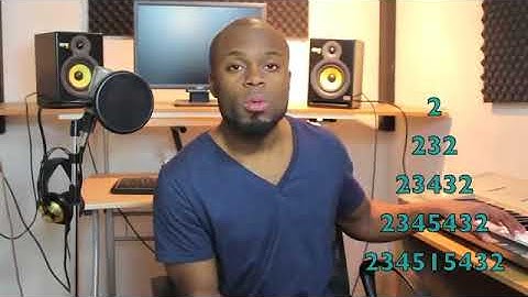 How to Sing Riffs and Runs   ANYBODY can get this  Part 1