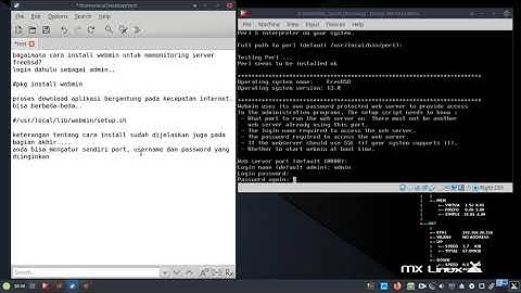 FreeBSD: install webmin