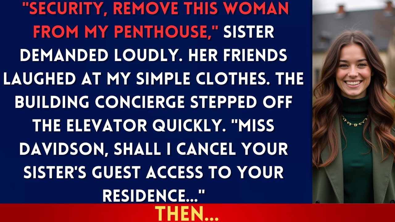 На вечеринке в пентхаусе сестра сказала: «Ты слишком беден, чтобы здесь жить», — пока мне не позв...