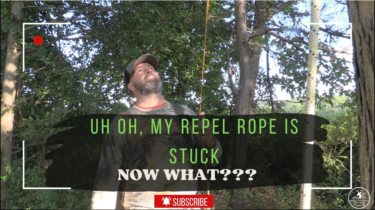 Repel A Rope Uh Oh, My One Stick Repel Rope is Stuck- How to get your rope down for ...