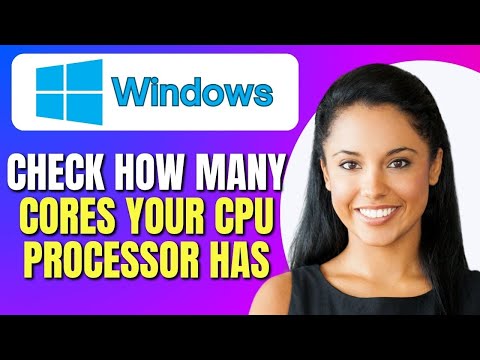 How to Check How Many Cores CPU Processor Has In Windows 10 | Check Number of CPU Processor Cores