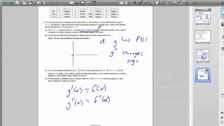 4.d. - 2005 AP Calculus AB Free Response (No Calculator)