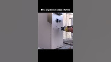 Breaking into abandoned atms 😱