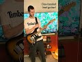 One-handed lead guitar solo! #shorts #guitar #guitarsolo #guitarimprovisation #leadguitar