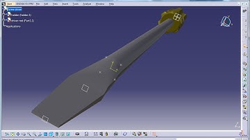 Catia V5 Tutorial|How to create a Screw Driver P5|Product Design Engineering Beginner