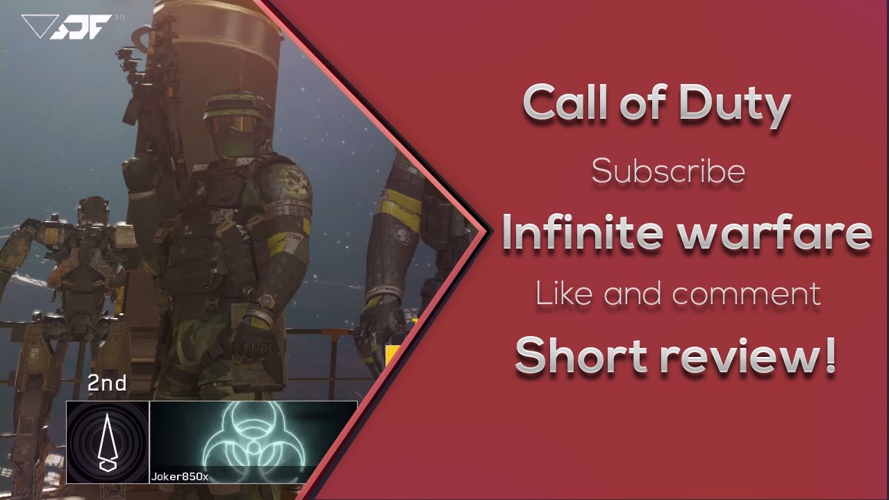 Call of Duty Infinite Warfare !! Secondary Review Of CODIW - YouTube