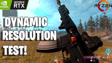 Is DYNAMIC RESOLUTION Worth it in WARZONE