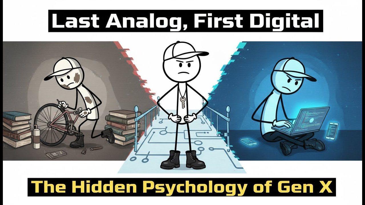 Psychology of Gen X Why We're Built Different (Latchkey Traits, Cynicism & Resilience Explained)