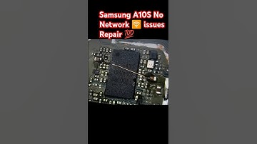 Samsung A10S No Network 🛜 issues Repair 💯