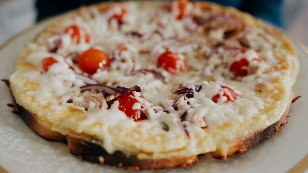 ЭТО НЕ ПИЦЦА! Всего несколько ингредиентов и сковорода, готовые за 10 минут