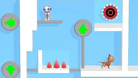 Kitten rescue pull the pin game / level 16 - 20 game