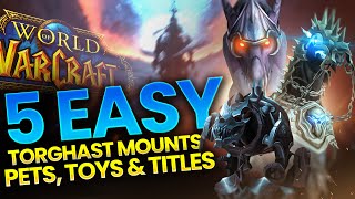 How to EASILY Get 5x Mounts, 2x Pets, Toys & Titles in Torghast (QUICK GUIDE)