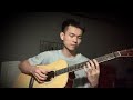 Jay Chou/ Châu Kiệt Luân - Dạ khúc (fingerstyle guitar cover)  ♫