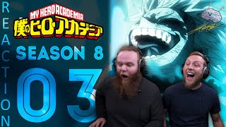 SOS Bros React - My Hero Academia Season 8 Episode 3 - The Final Boss!!