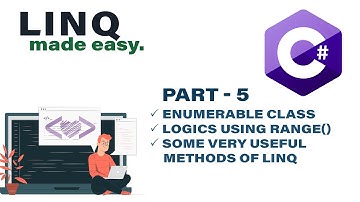 LINQ in C#.Net made easy! - PART 5 : Enumerable Class | Codelligent