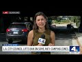 LA City Council lifts ban on anti-camping restrictions in some parts of LA