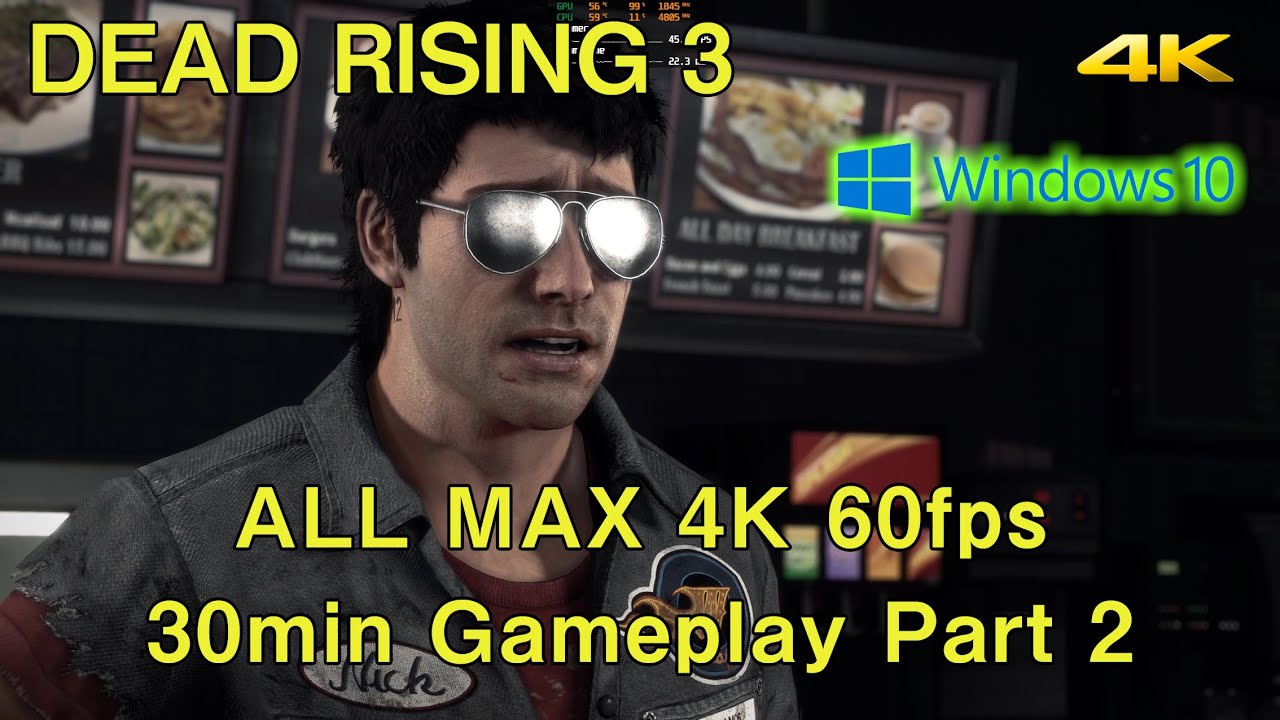 PC版 Dead Rising 3 全設定最高画質 4K 60fps ゲームプレイPart 2 - YouTube
