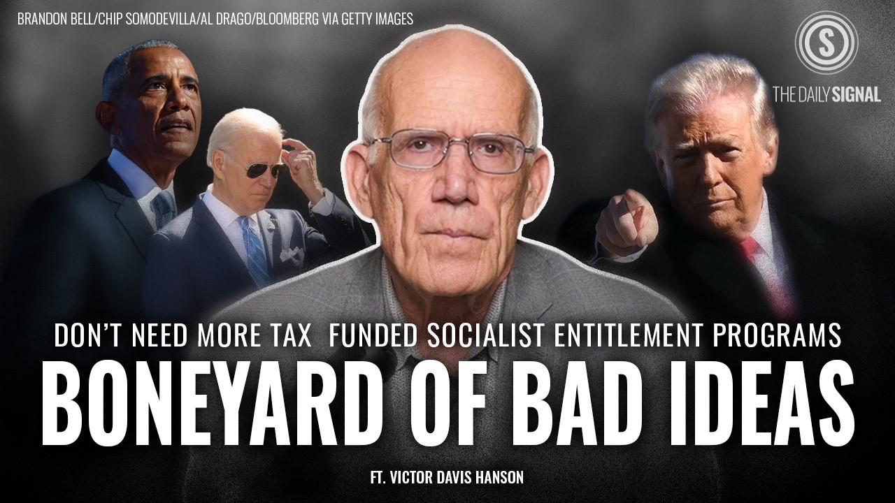 Victor Davis Hanson: The New Democratic Socialist Party Is a ‘Graveyard of Bad Ideas’ - YouTube