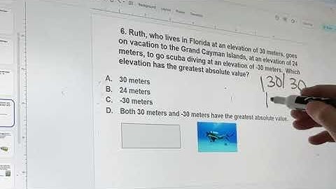 Interpreting Absolute Value Problem 6 #shortsfeed #mathtutor #trending #mathteacher