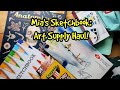 Mia's Sketchbook: Art Supply Haul!