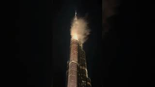 Lightning Strikes Burj Khalifa | Flooded Dubai Metro Station dubai dubailife  heavyrain uae