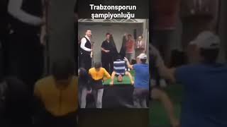 Trabzonsporun Şampiyonluğu Böyle Kutlandı