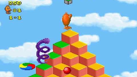 Q bert 3  HYPERSPIN NINTENDO SNES SUPER NES FAMICOM NOT MINE VIDEOSUSA
