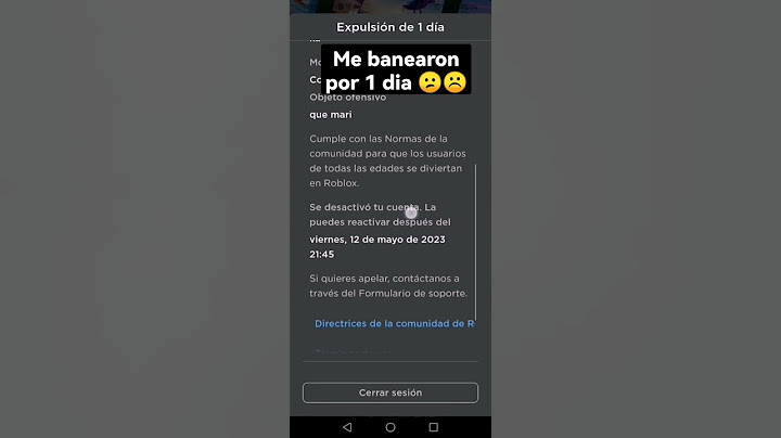 me banearon por 1 dia por decir que Mari #roblox #banned #baneado #imsosorry #sad #losiento
