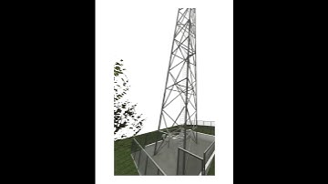 Telecommunication Tower from Point Clouds to BIM